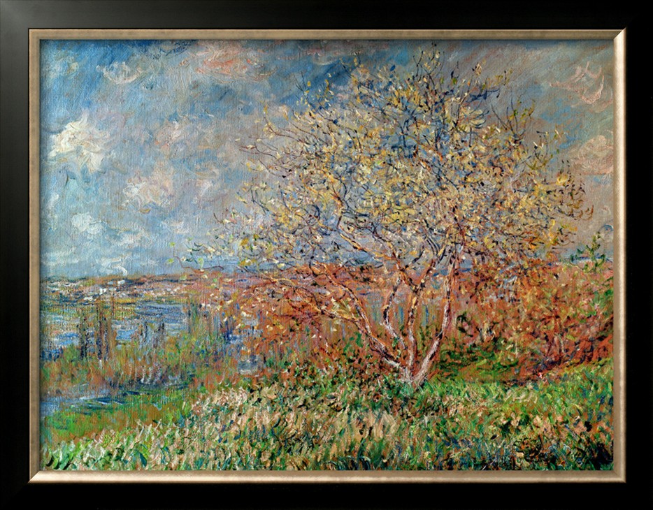 Spring, 1880-Claude Monet Painting